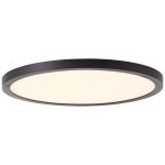 Brilliant Tuco Loftlampe Plast  Sort Hvid 16W 2100lm - 827 Ekstra Varm Hvid | 250mm