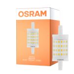 Osram LED R7s 78mm Klar 9.5W 1055lm - 827 Ekstra Varm Hvid | Dæmpbar - Erstatter 75W