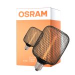 Osram Decor Straw E27 Special Filament Klar 3.5W 110lm - 818 Ekstra Varm Hvid | Dæmpbar - Erstatter 15W