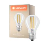 Ledvance Classic LED E27 Pære filament klar 7.2W 806lm - 927 ekstra varm hvid | bedste farvegengivelse - dæmpbar - erstatter 60W