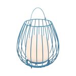 Nordlux Bordlampe Jim To-Go Portable Batteri Blå 3W 300lm - 827 Ekstra Varm Hvid | 3-Trin Dæmpbar 