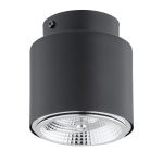 Emibig Loftlampe Nano Stål Sort | Egnet til 1x GU10 (AR111) - Max 12W