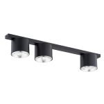 Emibig Loftlampe Nano Stål Sort | Egnet til 3x GU10 (AR111) - Max 12W