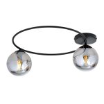 Emibig Loftlampe Sopra Stål Sort | Egnet til 2x E14 - Max 10W