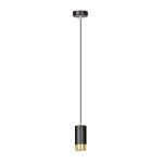 Emibig Pendel Lampe Fumiko Stål Sort | Egnet til 1x GU10 - Max 10W
