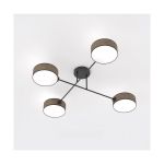 Emibig Loftlampe Maga Stål Brun | Egnet til 4x E14 - Max 10W