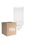 Fordelspakke 10x Ledvance DULUX-TE LED 6W - 840 Kold Hvid | 4-Pinde - Erstatter 13W
