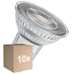 Fordelspakke 10x Ledvance LED Spot GU10 PAR16 6.1W 575lm 60D - 927 Ekstra Varm Hvid | Bedste Farvegengivelse - Dæmpbar - Erstatter 80W