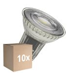 Fordelspakke 10x Ledvance LED Spot GU10 PAR16 6.1W 575lm 36D - 930 Varm Hvid | Bedste Farvegengivelse - Dæmpbar - Erstatter 80W
