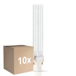 Fordelspakke 10x Philips PL-S 9W - UV-C | 2-Pinde