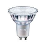 Philips MASTER Value LED Spot GU10 PAR16 2.8W 285lm 36D - 940 Kold Hvid | Bedste Farvegengivelse - Dæmpbar - Erstatter 35W