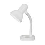 Eglo Bordlampe Basic Stål Hvid | IP20 - Egnet til 1x E27 