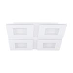 Eglo Loftlampe Padrogia-Z Stål Hvid 9.7W 1170lm - 827-865 Justerbar Hvid + RGB | IP20 - Zigbee Dæmpbar