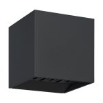 Eglo Vægbelysning Calpi 2 Aluminium Antracit Up & Down 3.3W 340lm - 830 Varm Hvid | IP54