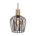 Eglo Pendel Lampe Empoli Stål Sort | IP20 - Egnet til 1x E27 