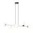 Emibig Pendel Lampe Gravity Stål Sort | Egnet til 6x E14 - Max 10W