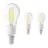 Fordelspakke 3x Calex Smart Tuya Wifi E14 Kugle 4.5W 450lm - 818-830 Justerbar Hvid | dæmpbar - erstatter 40W 
