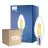 Fordelspakke 10x Philips MASTER LED E14 Kerte Filament Klar 5.9W 806lm - 922-927 Dim To Warm | Bedste Farvegengivelse - Dæmpbar - Erstatter 60W