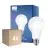 Fordelspakke 4x Philips Classic LED Pære E27 Pære matt 13W 2000lm - 827 ekstra varm hvid | erstatter 120W