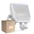 Fordelspakke 8x Ledvance LED Projektør Aluminium Hvid 41W 5500lm 100D - 830 Varm Hvid | IP65 - Bevægelses- Og Lyssensor - Symmetrisk