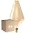 Fordelspakke 6x Calex XXL Vienna Guld LED E27 Filament 4W 320lm- 822 Ekstra Varm Hvid | Dæmpbar