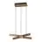 Eglo Connect.Z Smart Pendel Lampe Folcino-Z Stål Bronze, Sort 36W 3720lm - 827-865 Justerbar Hvid + RGB | Dæmpbar