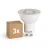 Fordelspakke 3x Sylvania RefLED ES50 LED Spot GU10 PAR16 230lm 36D - 830 Varm Hvid | Erstatter 25W