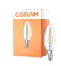 Osram Classic LED E14 Kerte filament klar 4W 470lm - Relax and Active - 827 ekstra varm hvid | erstatter 40W