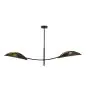 Emibig Loftlampe Lotus Stål Sort | Egnet til 2x E14 - Max 10W