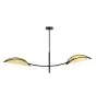 Emibig Loftlampe Lotus Stål Sort | Egnet til 2x E14 - Max 10W