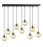Emibig Pendel Lampe Cosmo Stål Sort | Egnet til 9x E14 - Max 10W