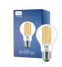 Philips MASTER LED Pære Ultra Efficient E27 Pære klar 5.2W 1095lm - 830 varm hvid | erstatter 75W