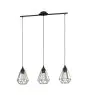 Eglo Pendel Lampe Tarbes Stål Sort | IP20 - Egnet til 3x E27 