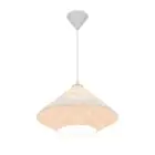 D'Lite Pendel Lampe Groede Papir Hvid | Egnet Til 1x E27