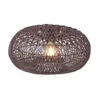 Good&Mojo Loftlampe Arizona Rattan Burgundy S | Egnet til 1x E27 
