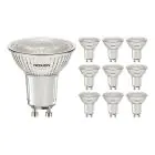 Fordelspakke 10x Noxion LED spot GU10 PAR16 4W 345lm 36D - 830 varm hvid | dæmpbar - erstatter 50W
