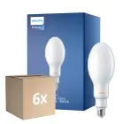 Fordelspakke 6x Philips TrueForce Core LED E27 HPL/SON matt 36W 6000lm 300D - 840 kold hvid | erstatter 125W