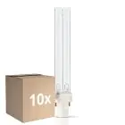 Fordelspakke 10x Philips PL-S 9W - UV-C | 2-Pinde