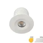 EcoDim Forsænket Spot Mini Hvid 2.5W 155lm 30D - 827 Ekstra Varm Hvid | 35mm - Udsnit 28mm - IP67 - Dæmpbar