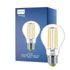 Philips MASTER LED Pære Ultra Efficient E27 Pære klar 2.3W 485lm - 830 varm hvid | erstatter 40W