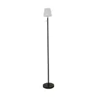 Eglo Gulvlampe Montapalma-L Solar Stål Sort 2W 190lm - 830 Varm Hvid | IP54 - Dæmpbar - USB-C