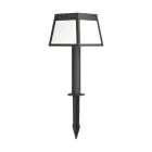 Eglo Jordspyd Lys Altilia Solar Sort 7W 790lm - 830 Varm Hvid | IP65 - Bevægelsessensor
