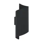 Eglo Vægbelysning Montarello Stål Sort Up & Down 4W 510lm - 827-840-860 CCT | IP54