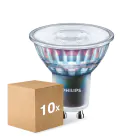 Fordelspakke 10x Philips MASTER LED Spot ExpertColor GU10 PAR16 5.5W 375lm 36D - 930 varm hvid | bedste farvegengivelse - dæmpbar - erstatter 50W